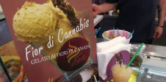 gelato e granita alla cannabis