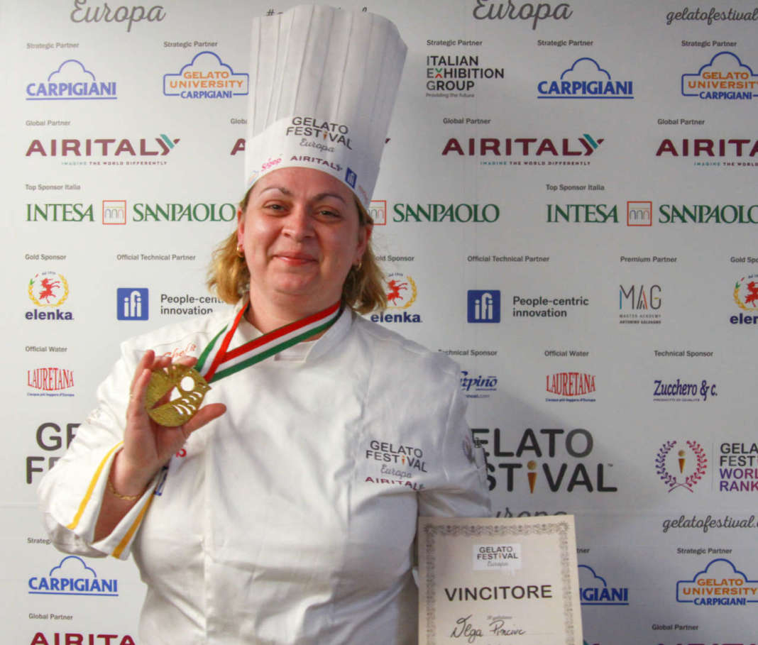 Olga Pinciuc gelato festival firenze 2019
