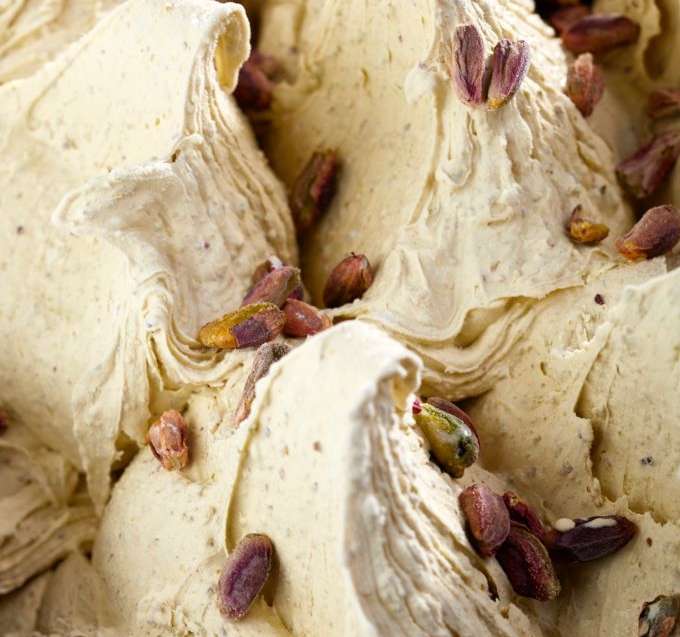 gelato pistacchio base acqua
